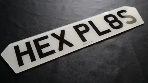 Hex Number Plates