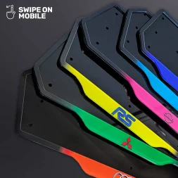 Hex Number Plate Holder