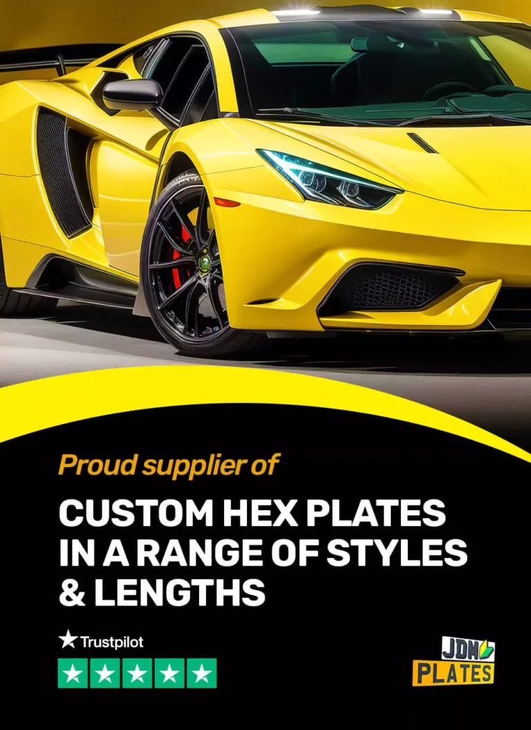 hex plates mobile banner